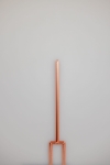 OhWidełki 20 cm, palik/ podpora do roślin doniczkowych, różowozłota